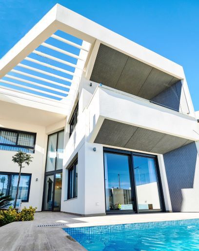 Villas near the sea in Costa Blanca, Torrevieja